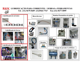 Lubrificação para Correntes - Serras e Ferramentas